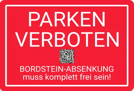 Parken verboten SchildParken - Verkehr PARKEN VERBOTEN Bild